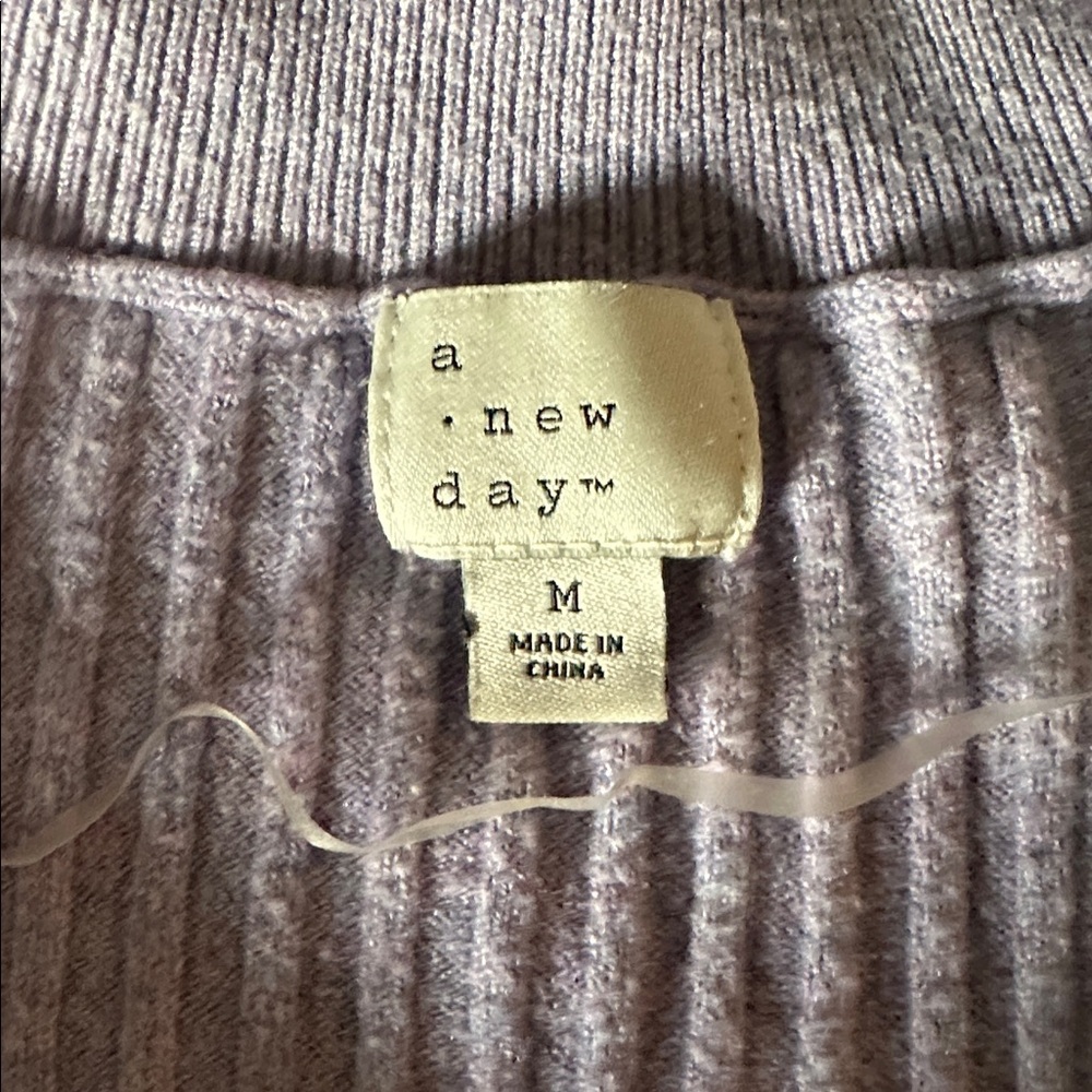 a new day Women's V-Neck Sweater in Light Purple - Picture 3 of 4